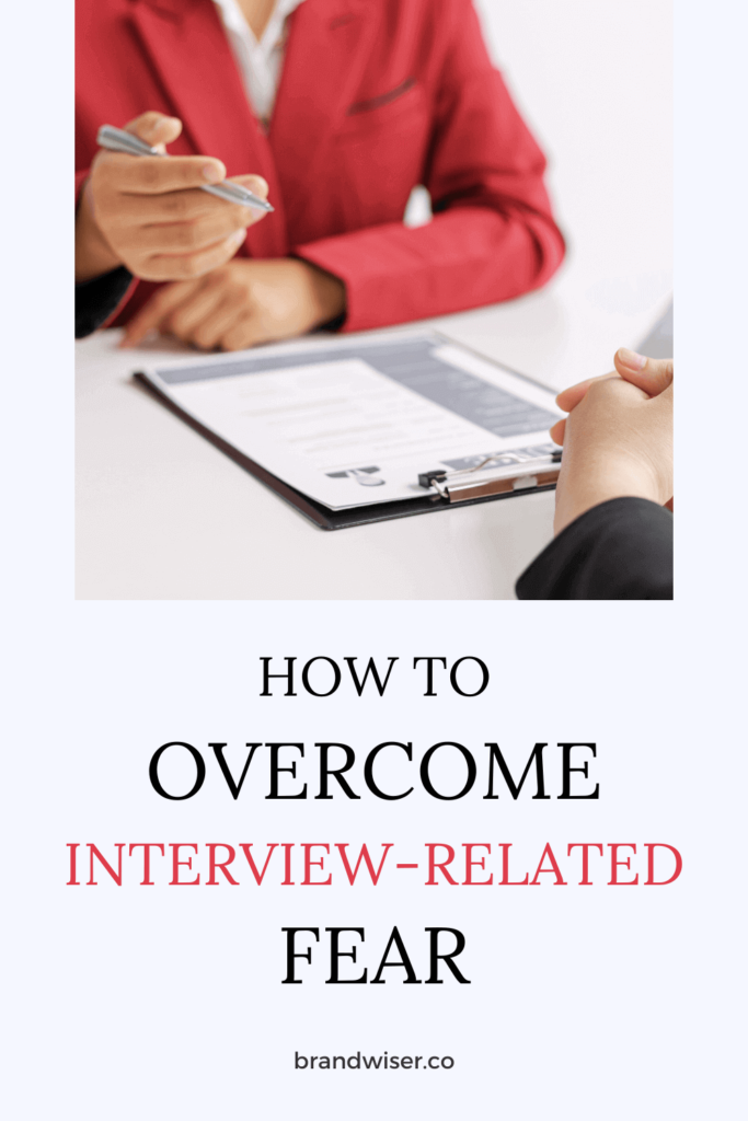 overcome interview anxiety blog post